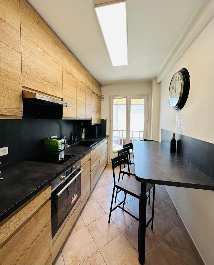 The Nice - 3 Rooms, 3Air Cond, 3Tv, 3Fans, 2 Wc, Wifi Everywhere 5Min Aeroport, Train, Beach, 1Min Tram, 15 Min Centre, Port, Parking Possible Eksteriør bilde