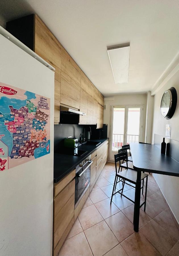 The Nice - 3 Rooms, 3Air Cond, 3Tv, 3Fans, 2 Wc, Wifi Everywhere 5Min Aeroport, Train, Beach, 1Min Tram, 15 Min Centre, Port, Parking Possible Eksteriør bilde