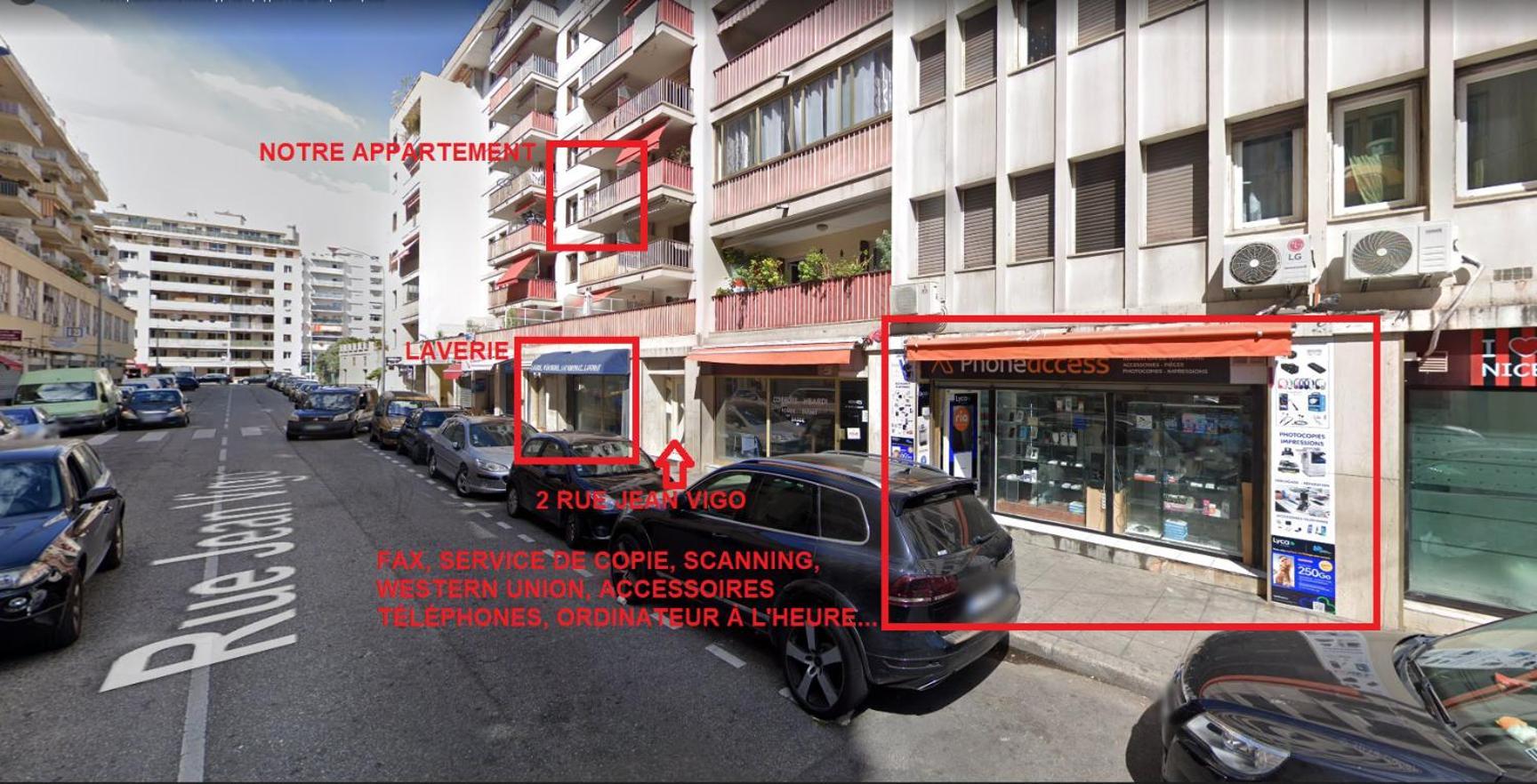 The Nice - 3 Rooms, 3Air Cond, 3Tv, 3Fans, 2 Wc, Wifi Everywhere 5Min Aeroport, Train, Beach, 1Min Tram, 15 Min Centre, Port, Parking Possible Eksteriør bilde